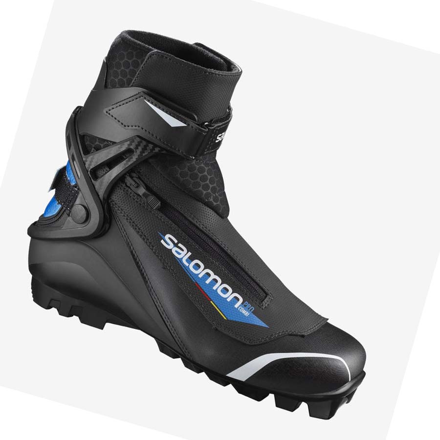 Salomon PRO COMBI PILOT Síbakancs Férfi Fekete Kék | HU 2769AHK